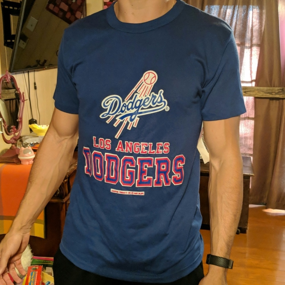NWT 80's Champion Los Angeles Dodger's vintage **